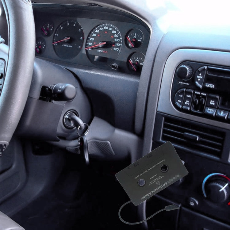 محول بلوتوث عالمي للسيارة، شريط MP3 / SBC / ستيريو، كاسيت صوت بلوتوث، محول بلوتوث