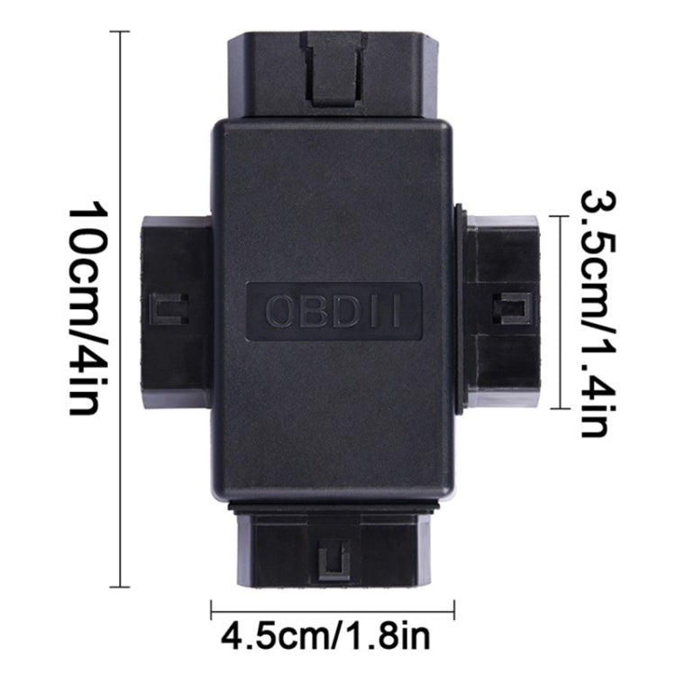 قابس تشخيص OBD ممتد 16 سنًا للسيارة، موزع OBD2، قابس تشخيص OBD ممتد