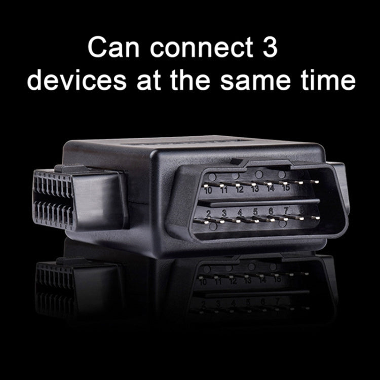قابس تشخيص OBD ممتد 16 سنًا للسيارة، موزع OBD2، قابس تشخيص OBD ممتد