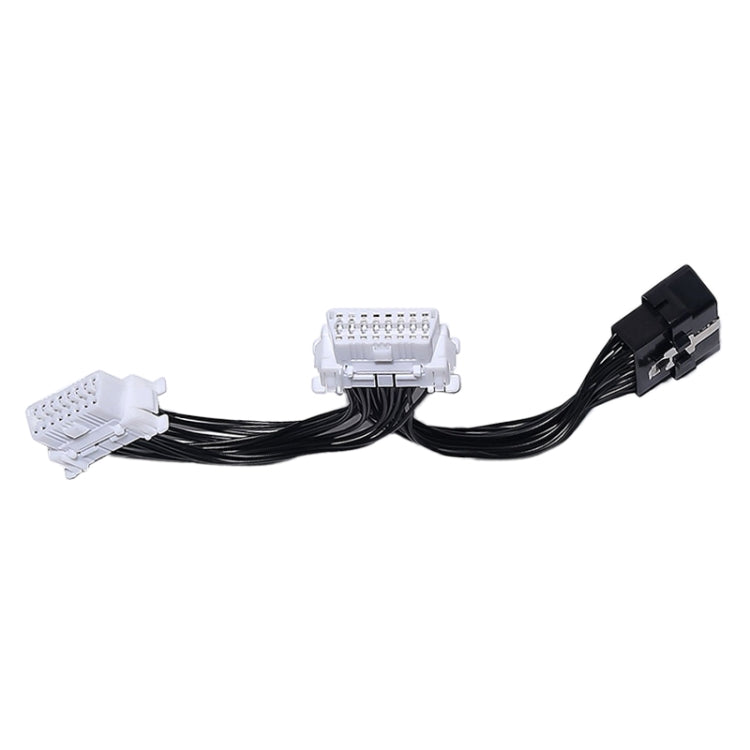 كابل تشخيص OBD ممتد 2 في 1 16 سنًا للسيارة، كابل OBD2، كابل OBD2