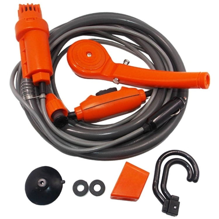 12V Portable Outdoor Car Electric Shower Sprinkler Washer, Car Washer(Blue), Car Washer(Orange), Car Washer (Yellow)
