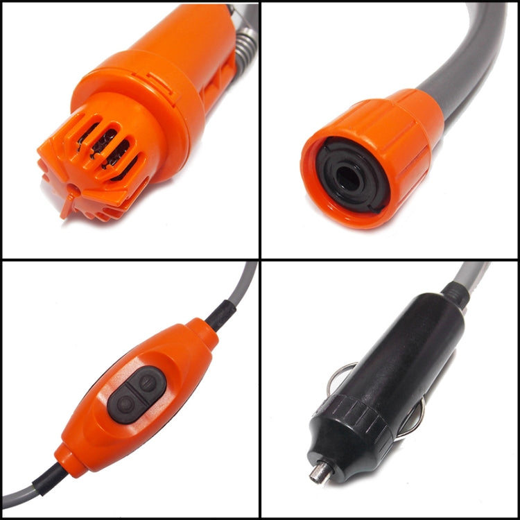 12V Portable Outdoor Car Electric Shower Sprinkler Washer, Car Washer(Blue), Car Washer(Orange), Car Washer (Yellow)