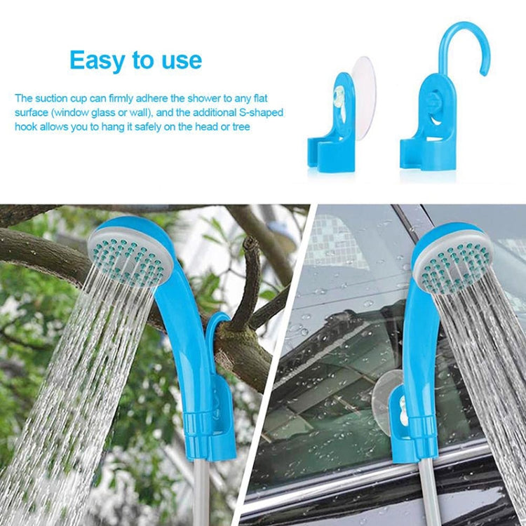 12V Portable Outdoor Universal Car Electric Shower Sprinkler Washer, Car Washer (Blue), Car Washer (Orange)