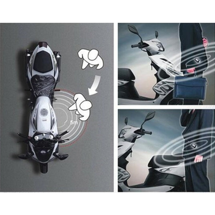 Universal Motorcycle Alarm Bidirectional Anti-theft Device with Induction Remote Control, Anti-theft Device