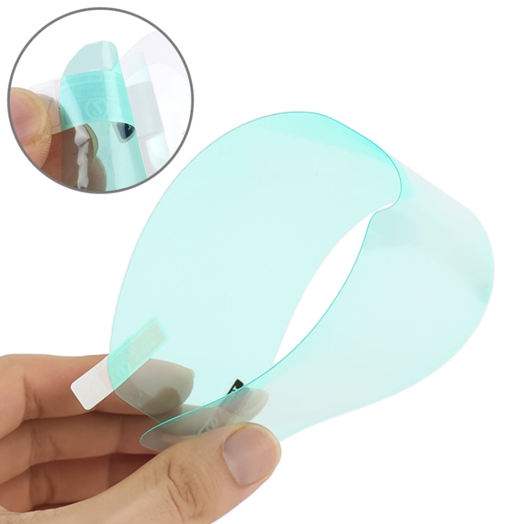 Motorcycle Helmet Visor Anti-fog Shield Helmet Film, 24.5x7.5cm