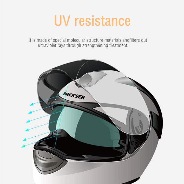 Motorcycle Helmet Visor Anti-fog Shield Helmet Film, 24.5x7.5cm