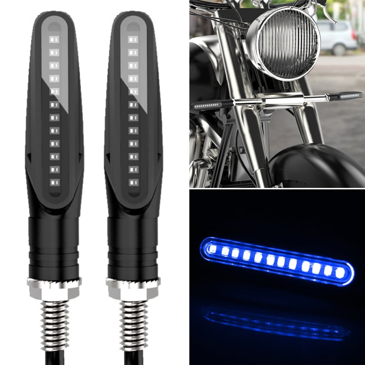 2 PCS D12V / 1W Motorcycle LED Waterproof Dynamic Blinker Side Lights Flowing Water Turn Signal Light, Flowing Water Turn Light (Blue Light), Flowing Water Turn Light (Red Light), Flowing Water Turn Light, Flowing Water Turn Light (Yellow Light)