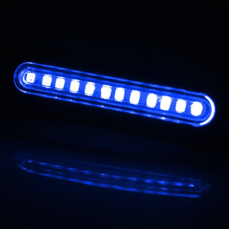 2 PCS D12V / 1W Motorcycle LED Waterproof Dynamic Blinker Side Lights Flowing Water Turn Signal Light, Flowing Water Turn Light (Blue Light), Flowing Water Turn Light (Red Light), Flowing Water Turn Light, Flowing Water Turn Light (Yellow Light)