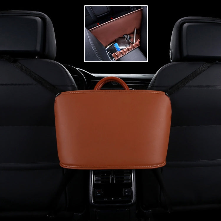 Car Front Seat Hanging Bag Storage Bag, Storage Bag (Beige), Storage Bag (Red), Storage Bag (Wine Red), Storage Bag (Brown), Storage Bag (Black), Storage Bag