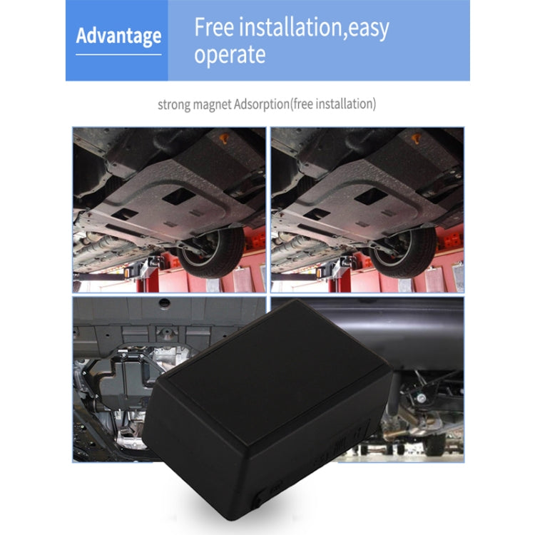 جهاز تتبع المركبات والشاحنات والسيارات المغناطيسي القوي TK600 2G GPS / GPRS / GSM في الوقت الفعلي، TK600