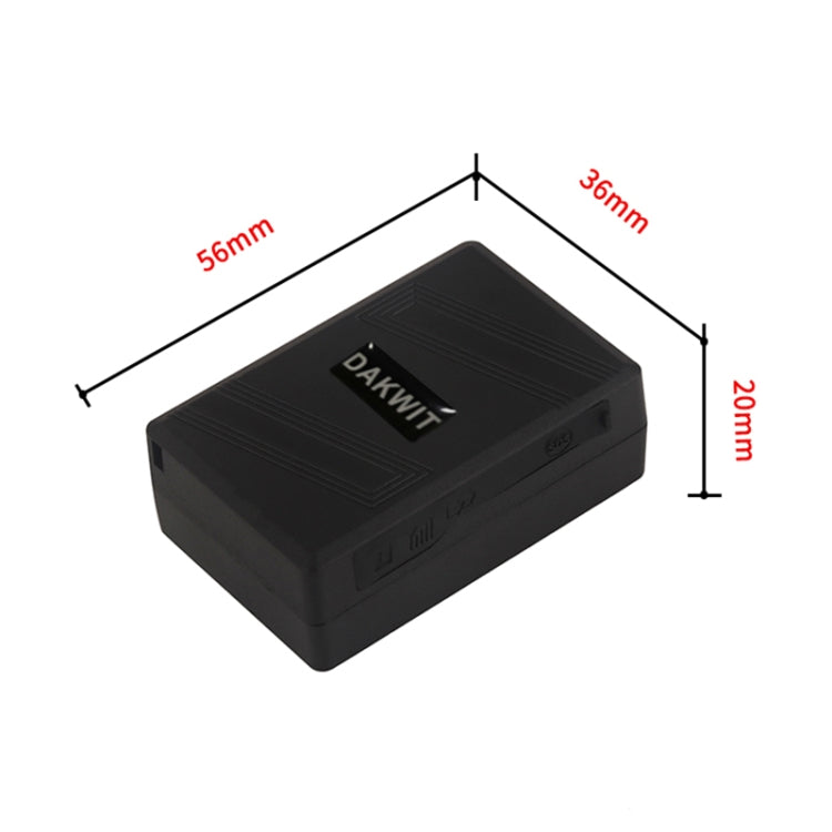 جهاز تتبع المركبات والشاحنات والسيارات المغناطيسي القوي TK600 2G GPS / GPRS / GSM في الوقت الفعلي، TK600