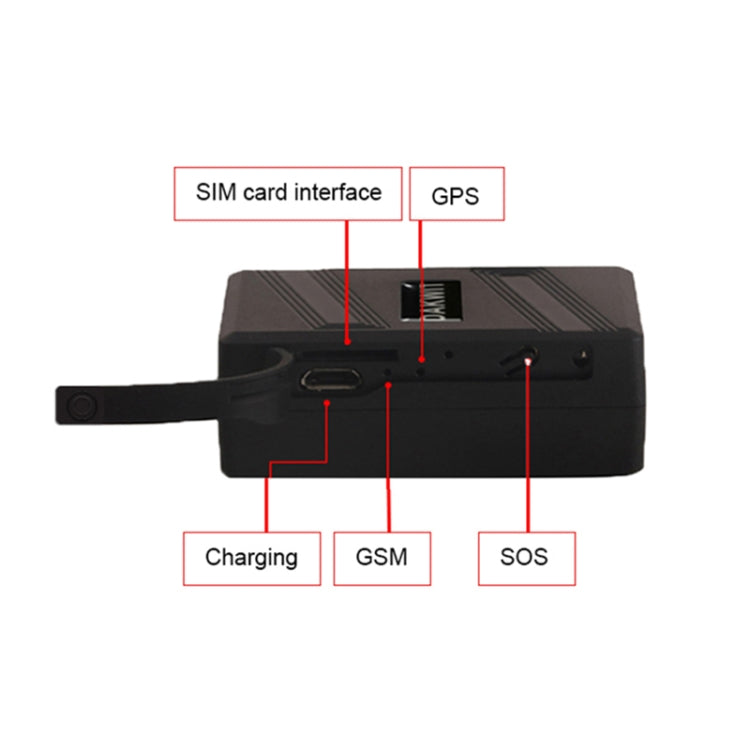 جهاز تتبع المركبات والشاحنات والسيارات المغناطيسي القوي TK600 2G GPS / GPRS / GSM في الوقت الفعلي، TK600