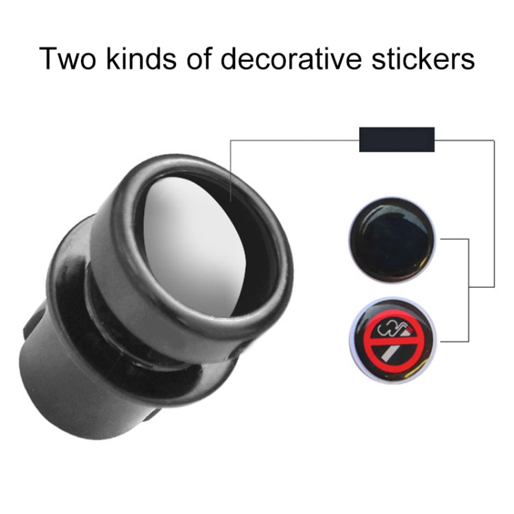2 PCS / Set Car Cigarette Lighter Dust Cover Plug, Car Cigarette Lighter Dust Cover