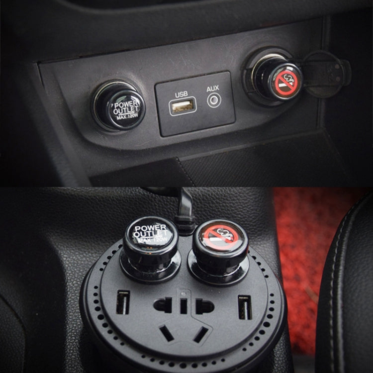 2 PCS / Set Car Cigarette Lighter Dust Cover Plug, Car Cigarette Lighter Dust Cover