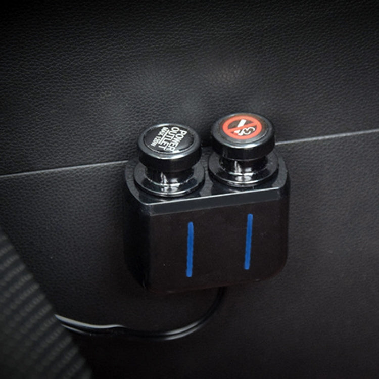 2 PCS / Set Car Cigarette Lighter Dust Cover Plug, Car Cigarette Lighter Dust Cover