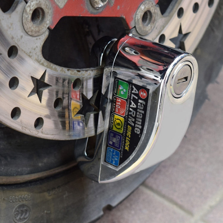Motorcycles / Bicycle Anti-theft Lock Alarm Disc Brakes Lock with Cable and Bag