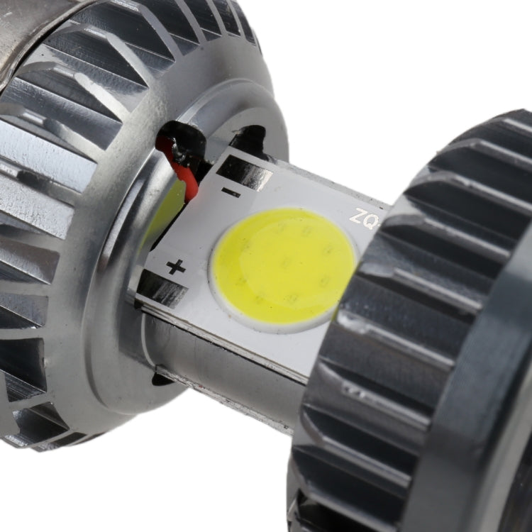 BA20D DC9-18V / 4.7W (H)2.2W(L) / 6000K / 500LM Motorcycle LED Headlight with COB Lamp Beads, BA20D