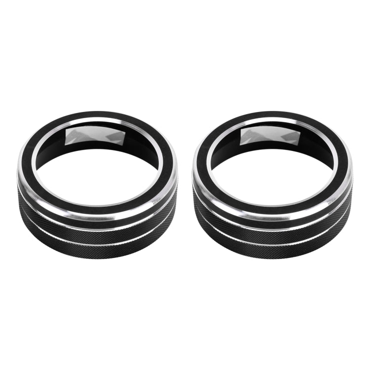 2 PCS Car Aluminum Alloy Air Conditioner Knob Case for Toyota RAV4 / Wildlander, For Toyota RAV4 / Wildlander (Black), For Toyota RAV4 / Wildlander (Blue), For Toyota RAV4 / Wildlander (Red)