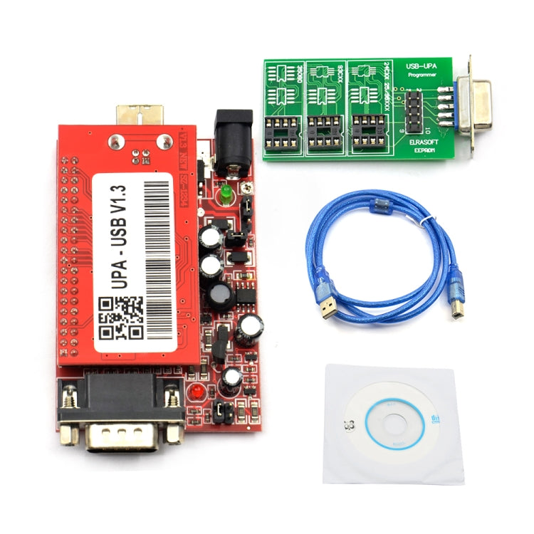 مبرمج USB للسيارة UPA V1.3، ضبط رقاقة وحدة التحكم الإلكترونية Eeprom، لوحة صغيرة، إصدار مبسط، UPA V1.3، لوحة صغيرة، إصدار مبسط
