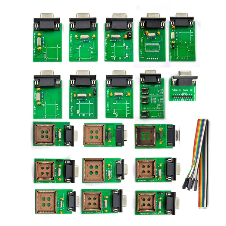 مجموعة كاملة من لوحة EEPROM صغيرة الحجم لبرمجة USB للسيارة UPA V1.3، وضبط رقاقة وحدة التحكم الإلكترونية، ومجموعة كاملة من لوحة UPA V1.3 الصغيرة