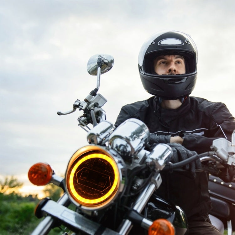 Motorcycle Crystal 5.75 inch LED Headlight Modification Accessories, Crystal