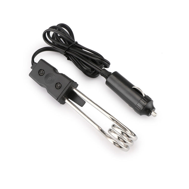 12V 10A 120-140W Cigarette Lighter Car Electric Heating Water Stick Water Heater, 12V