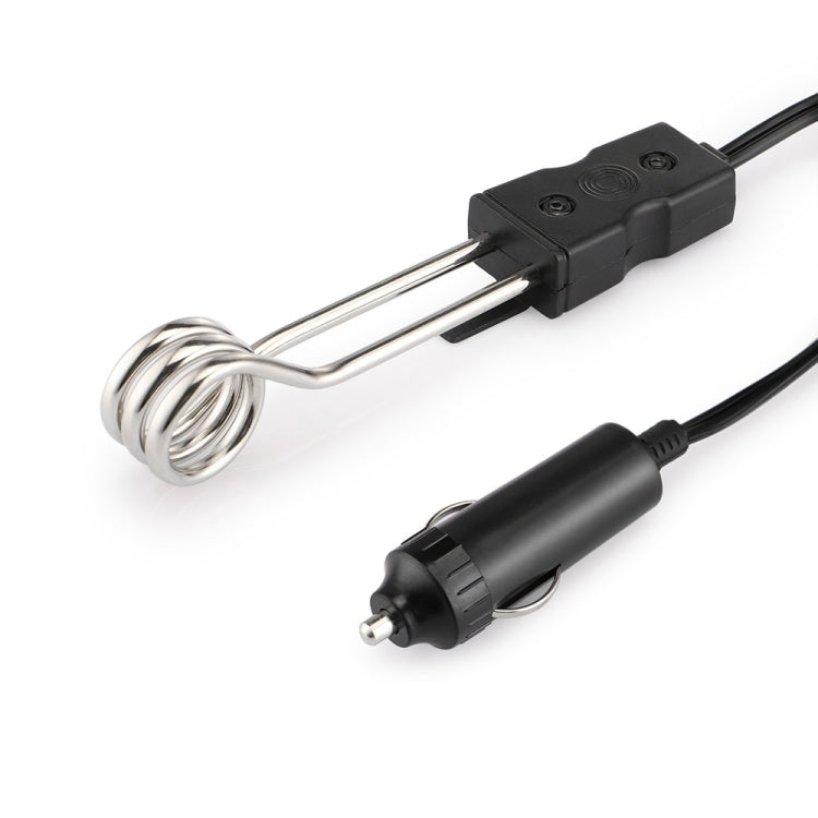 12V 10A 120-140W Cigarette Lighter Car Electric Heating Water Stick Water Heater, 12V