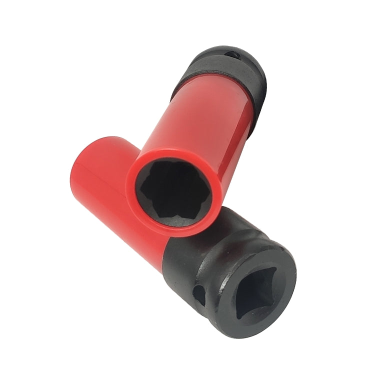 ZK-059 Car 17mm Protective Wheel Lug Nut Socket with Plastic Sleeve for Mercedes-Benz S Class, ZK-059