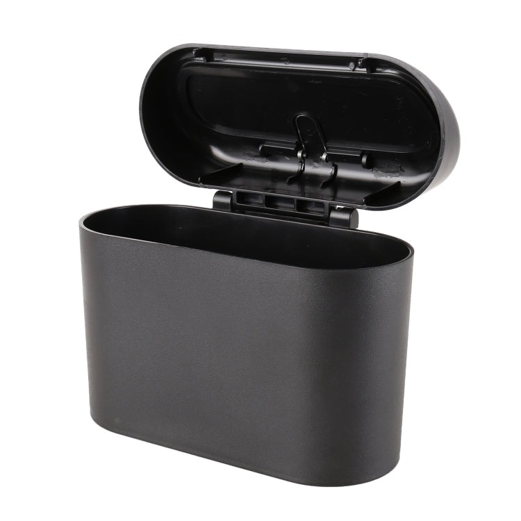Vehicle Trash Can Bin Rubbish Bin Organizer Car-mounted Trash Storage Box, Trash Can Bin