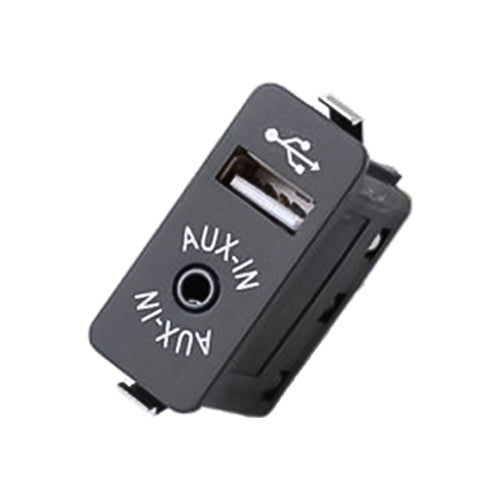 Car AUX + USB Interface Switch Interface Panel for BMW X3 X4 X5 X6, For BMW X3 X4 X5 X6