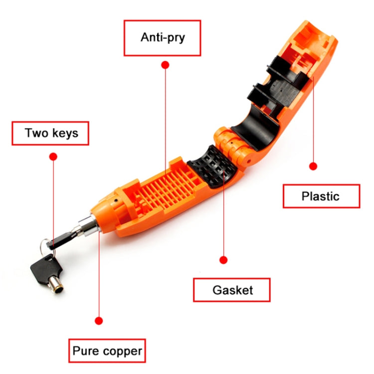 Motorcycles Handle Anti-theft Lock Horn Lock, Horn Lock 11, Horn Lock 10, Horn Lock 9, Horn Lock 8, Horn Lock 7, Horn Lock 6