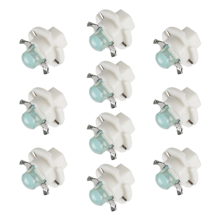 10 PCS B8.4 0.2W DC12V Wedge Instrument Panel COB LED Light Dashboard Gauge Cluster Indicator Lamp Bulb, B8.4 (Ice Blue Light), B8.4 (Blue Light), B8.4 (Pink Light), B8.4 (Green Light), B8.4 (Red Light), B8.4 (White Light), B8.4 (Yellow Light)
