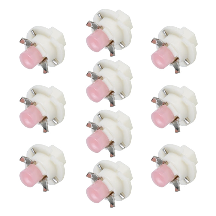 10 PCS B8.4 0.2W DC12V Wedge Instrument Panel COB LED Light Dashboard Gauge Cluster Indicator Lamp Bulb, B8.4 (Ice Blue Light), B8.4 (Blue Light), B8.4 (Pink Light), B8.4 (Green Light), B8.4 (Red Light), B8.4 (White Light), B8.4 (Yellow Light)