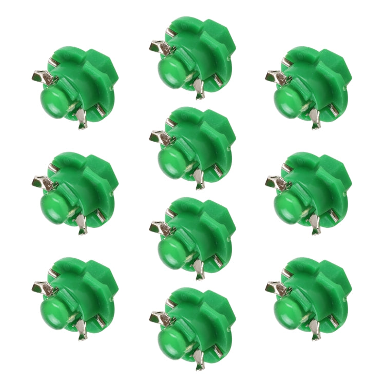 10 PCS B8.4 0.2W DC12V Wedge Instrument Panel COB LED Light Dashboard Gauge Cluster Indicator Lamp Bulb, B8.4 (Ice Blue Light), B8.4 (Blue Light), B8.4 (Pink Light), B8.4 (Green Light), B8.4 (Red Light), B8.4 (White Light), B8.4 (Yellow Light)