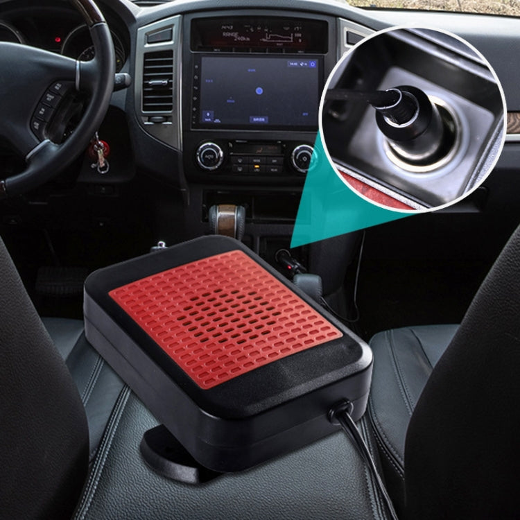 12V Car Hollow Heater Multifunctional Front Windshield Defroster and Demister, 12V (Orange), 24V (Red)