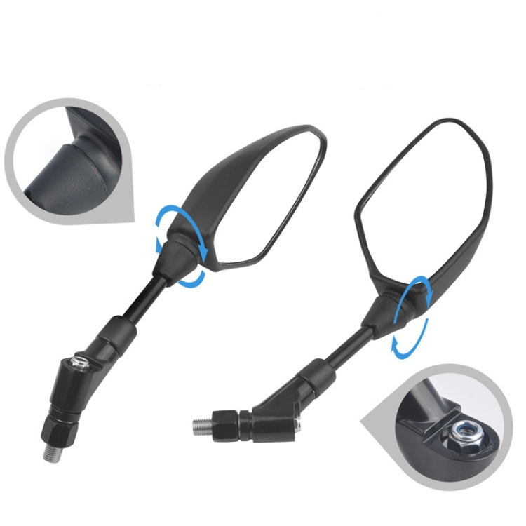 Motorcycle Rearview Mirror Reflective Mirror for MT07/09, MT0709