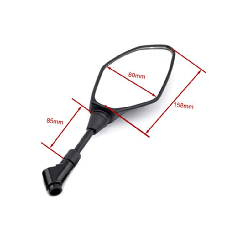 Motorcycle Rearview Mirror Reflective Mirror for MT07/09, MT0709
