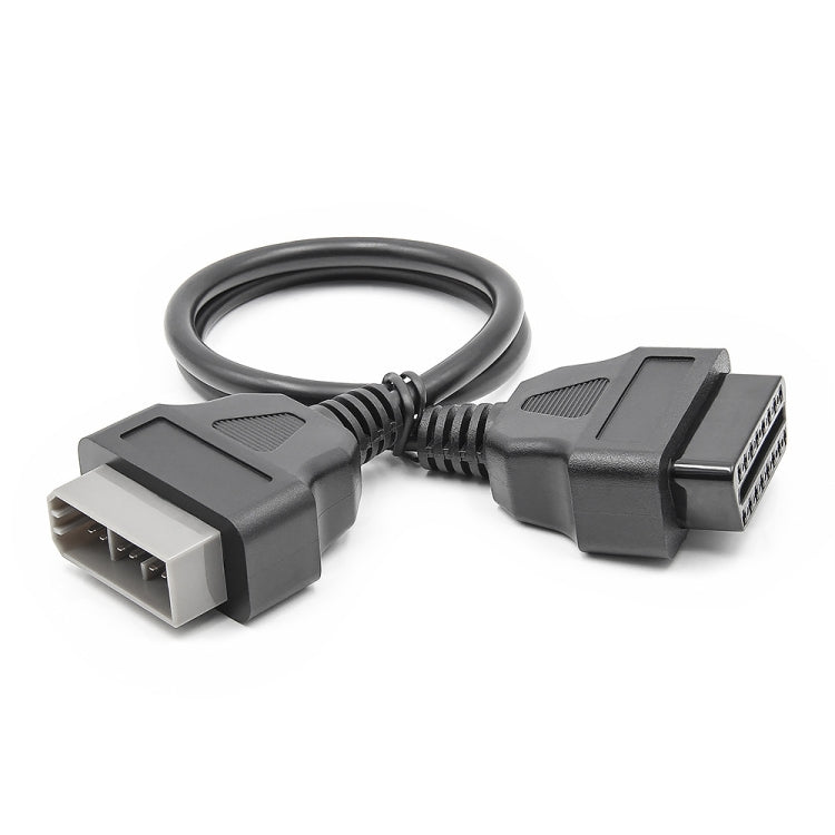 كابل تحويل OBD2 للسيارة من 14 سنًا إلى 16 سنًا، كابل محول تشخيص OBDII لسيارات نيسان، من 14 سنًا إلى 16 سنًا لسيارات نيسان