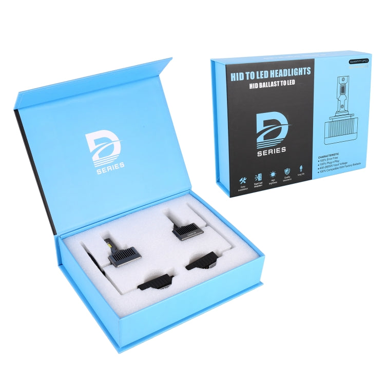 زوج واحد من مصابيح الصابورة عالية الكثافة D3S من سلسلة D للسيارة إلى مصباح أمامي LED DC12V / 35W / 6000K / 5000LM، D3S