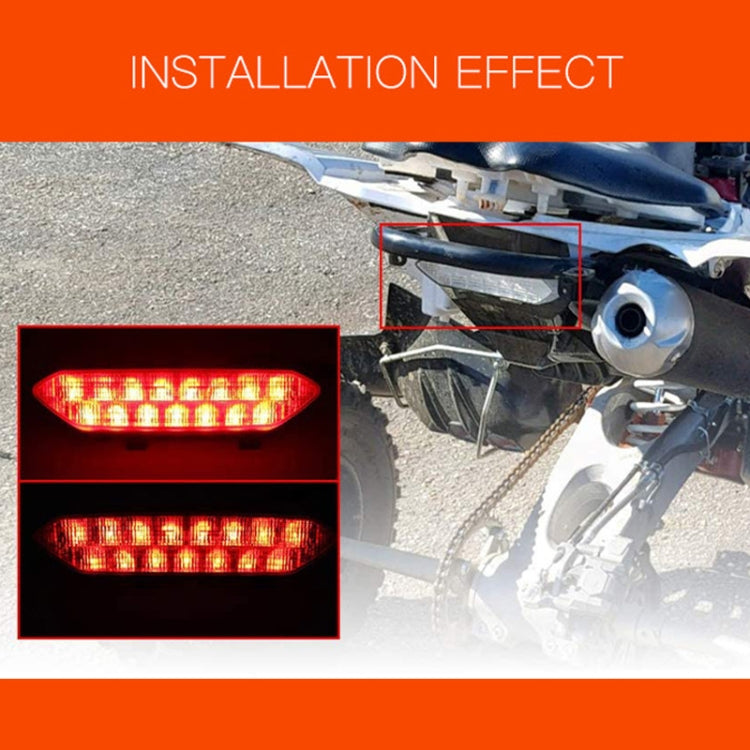 ضوء خلفي للفرامل LED للدراجات النارية لـ Yamaha Raptor 700 2006-2018، ضوء خلفي للفرامل LED