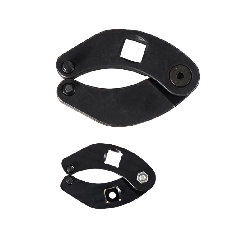 1 Pair Motorcycle Universal Adjustable Gland Nut Wrench Set for Hydraulic Cylinder 1266 +7463, For Hydraulic Cylinder 1266 +7463