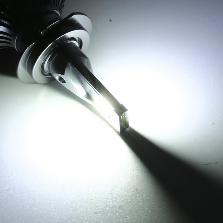 1 Pair H4 DC12V 65W 6000K 6500LM LED Car Headlights, H4