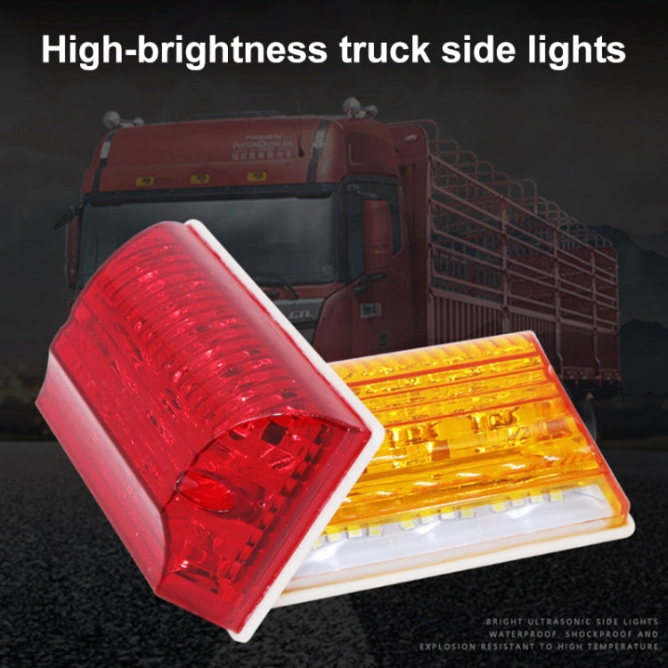 4 قطع ZS-6001 DC24V مصابيح مؤشر جانبية للسيارة/الشاحنة لمبة مصباح