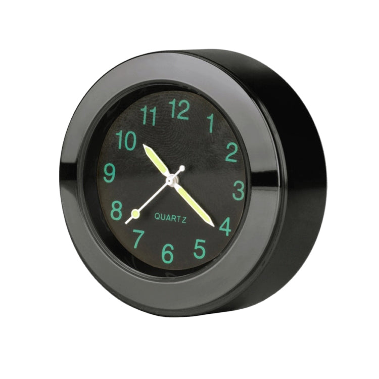 Motorcycle 22-25mm Handlebar Clock Quartz Watch with Lock, Quartz Watch (Black), Quartz Watch (Silver)