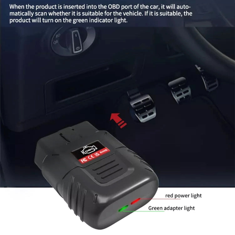 V019 OBD2 Scanner Bluetooth 4.0 ELM327 Car Diagnostic Tool, V019