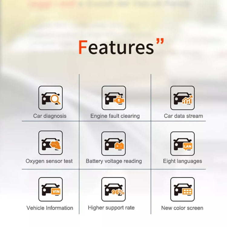 جهاز كشف أعطال السيارات V317 OBD2 ELM327 قارئ رموز الماسح الضوئي، V317