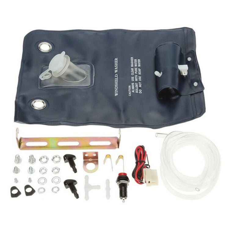 12V Car Windshield Cleaning Tool 151286776374 with 1L Water Bag, Windshield Cleaning Tool