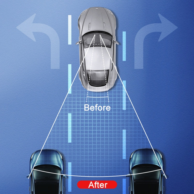 SHUNWEI SD-2414 Car Anti-glare Rear-view Mirror, Size: 244 x 90mm, 244 x 90mm