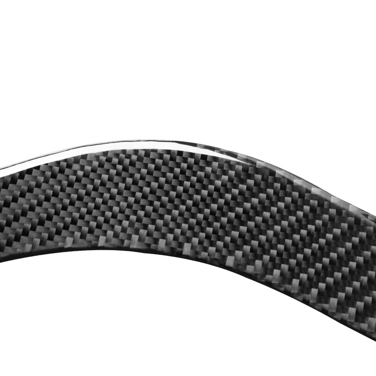 2 PCS / Set Carbon Fiber Car Headlight Eyebrow Decorative Sticker for Toyota Tundra 2014-2018, Left Right Driving, Headlight Eyebrow