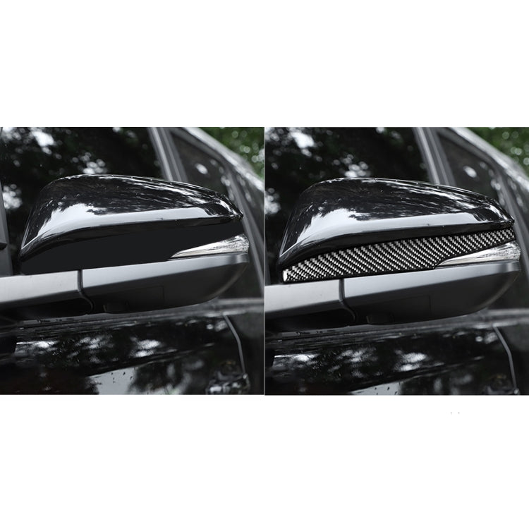 2 PCS / Set Carbon Fiber Car Rearview Mirror Decorative Sticker for Toyota 4Runner 2010-2020, Rearview Mirror